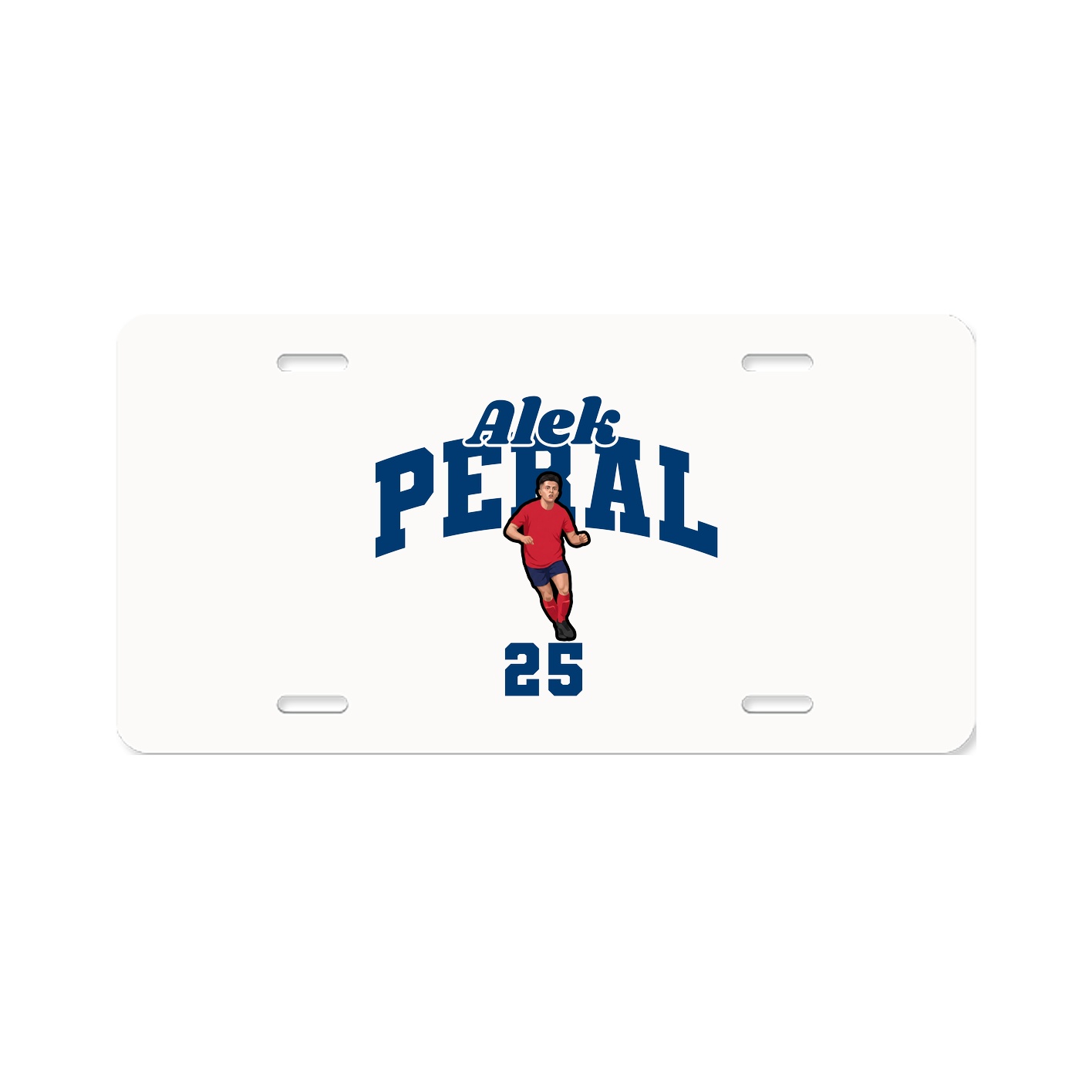 License Plate — Signature Arch in Classic
