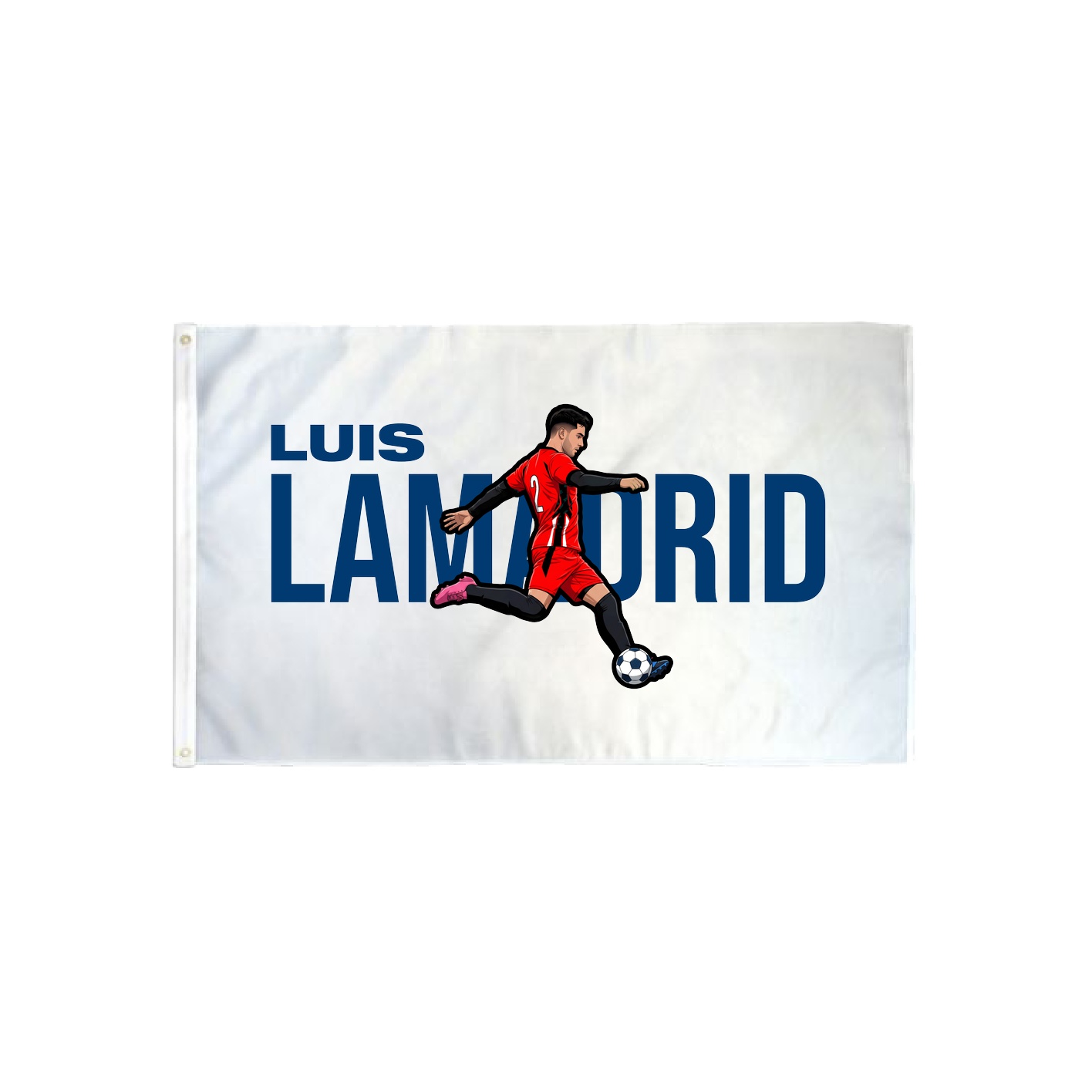 3x5 Flag — Player Name in Classic