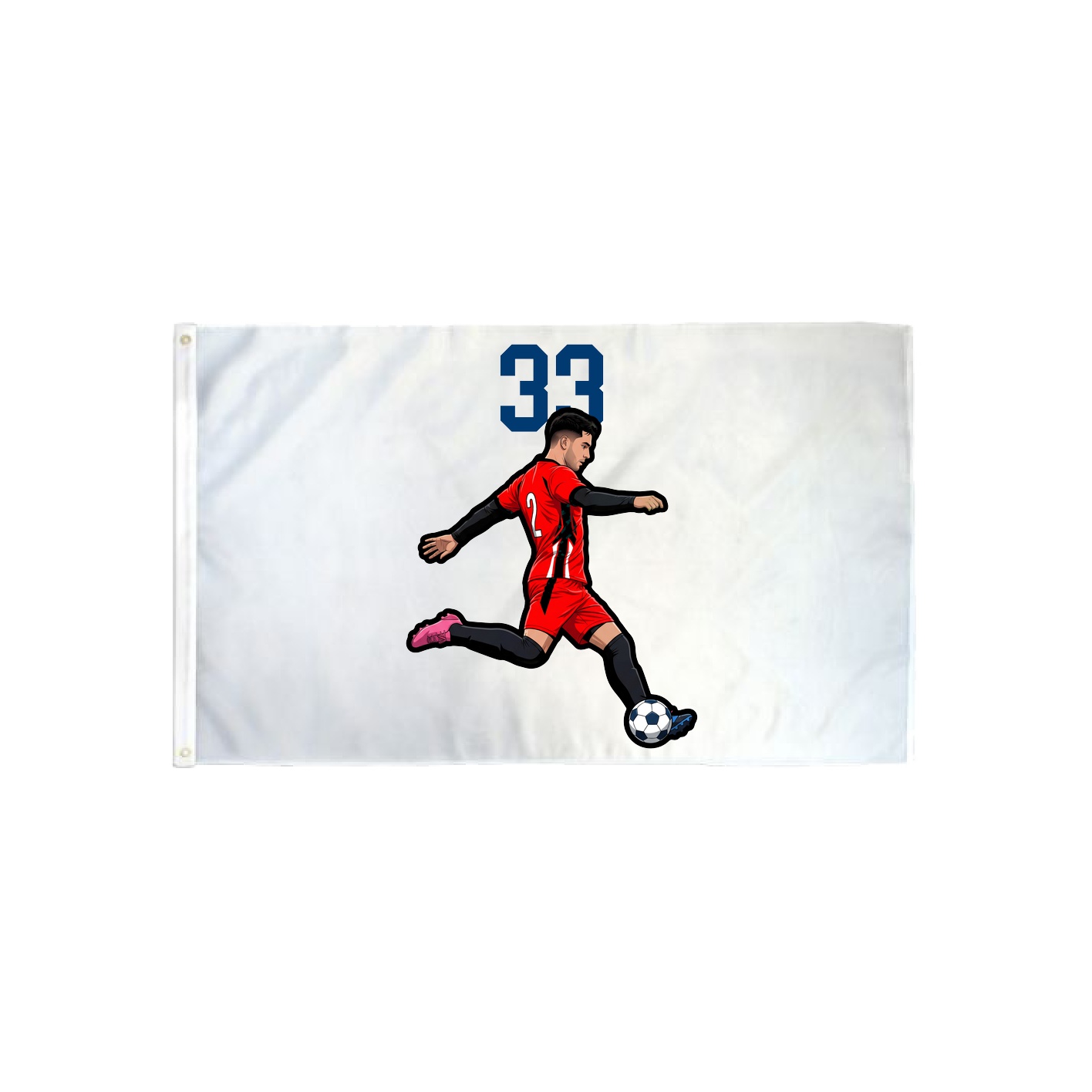 3x5 Flag — Number Top in Classic