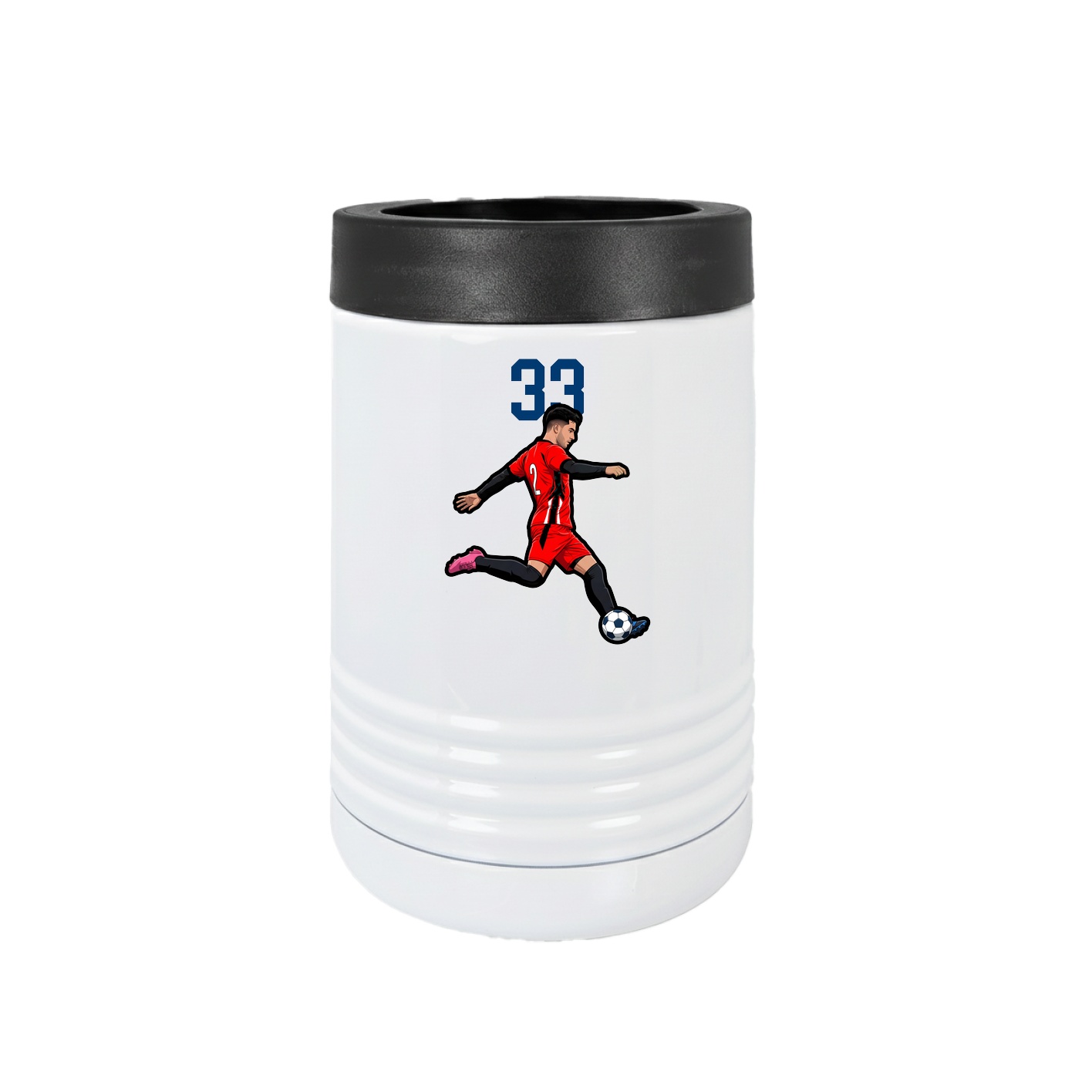 Beverage Holder — Number Top in White