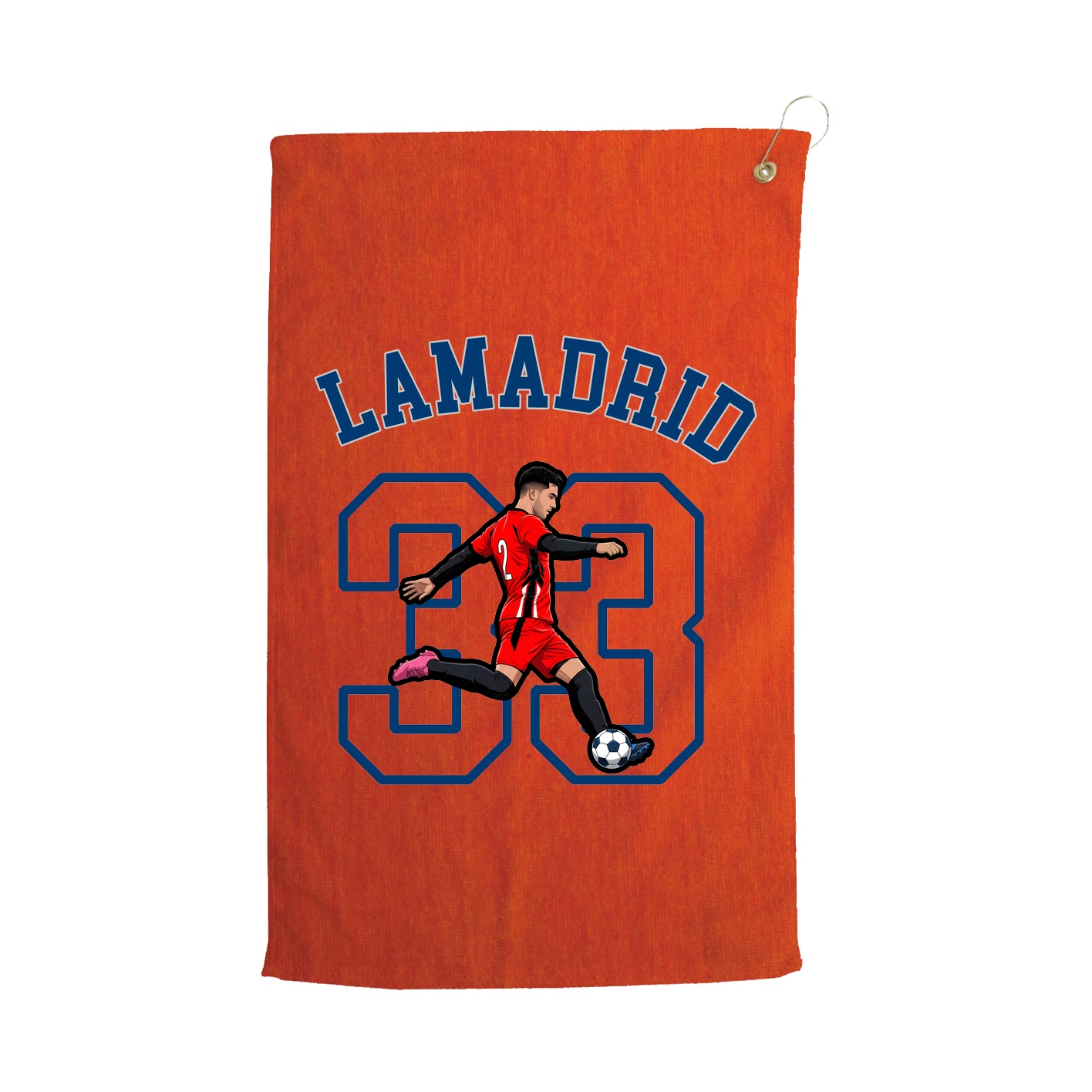 Golf Towel — Shirsey Arch in Orange