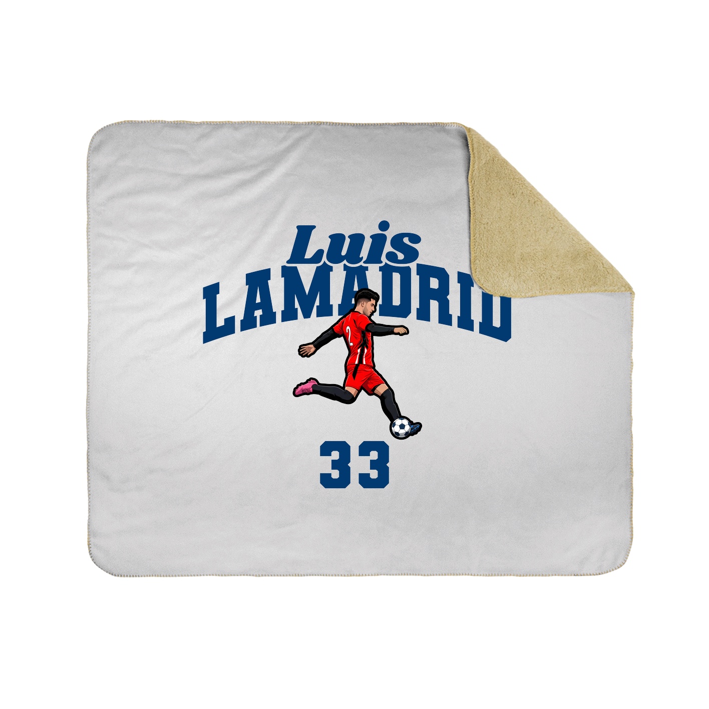 Throw Blanket — Signature Arch in White