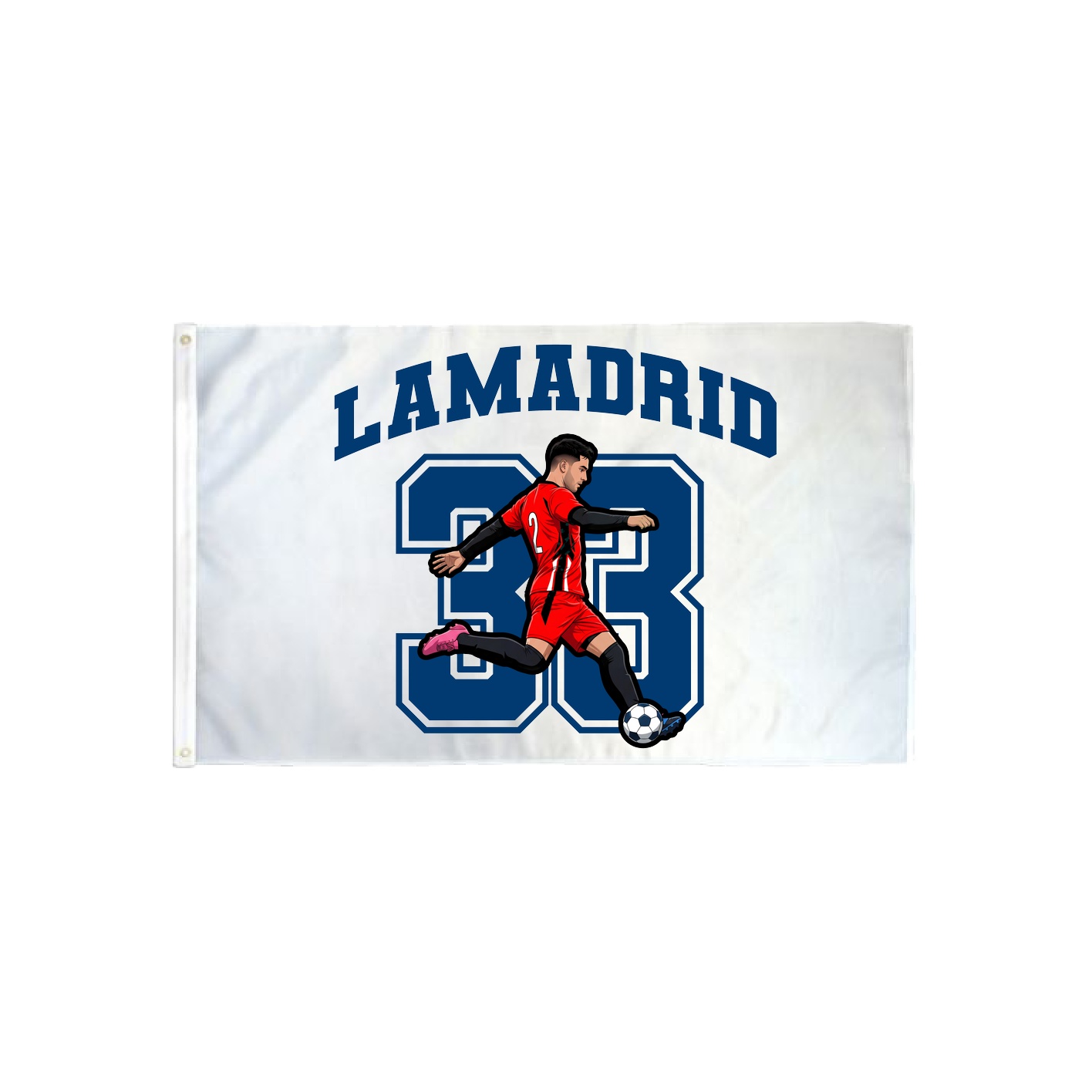 3x5 Flag — Number in Classic