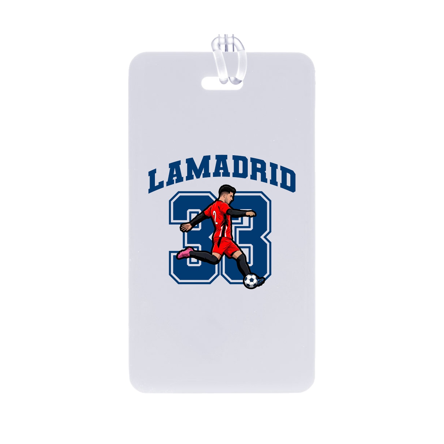 Bag Tag — Number in Classic