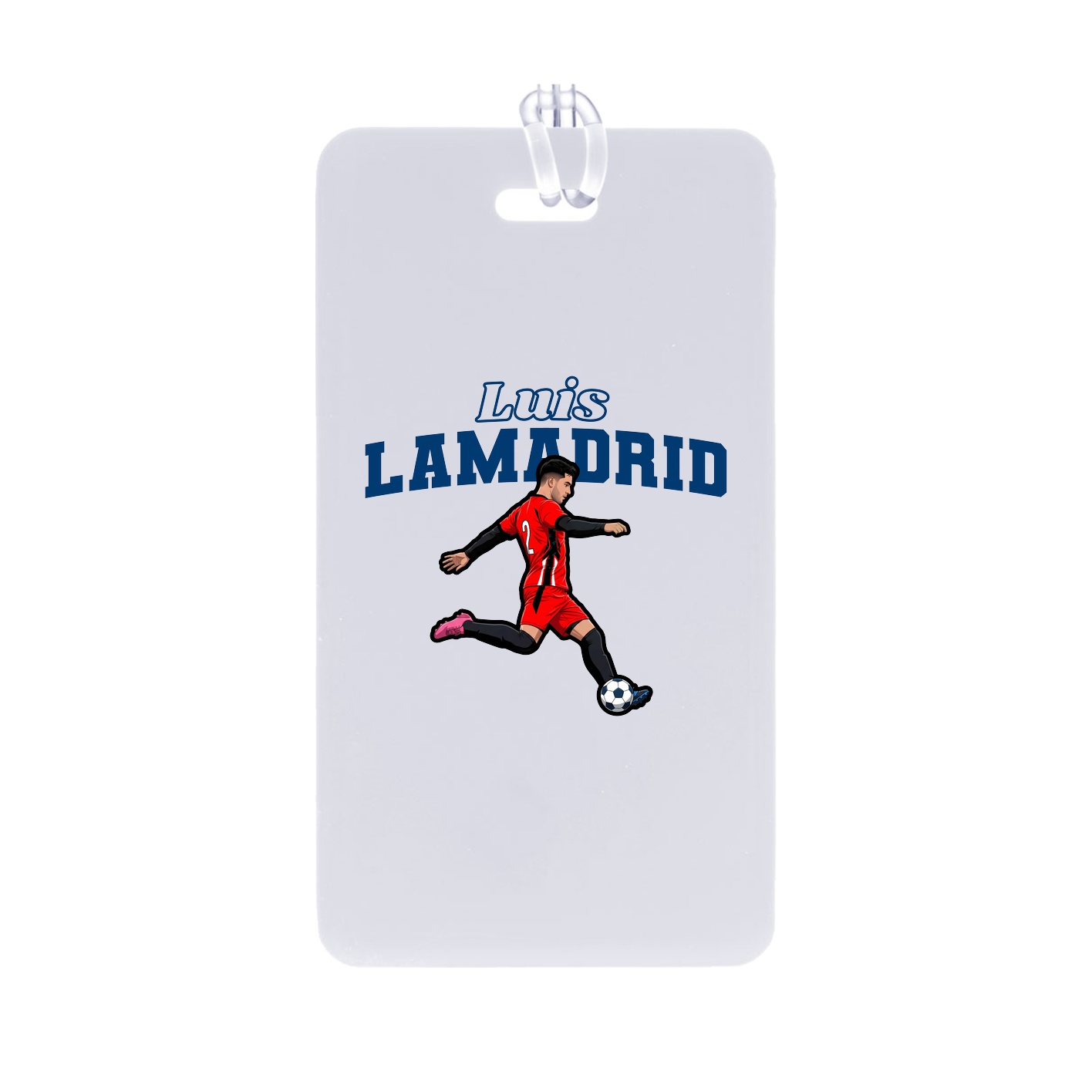 Bag Tag — Name Arch in Classic