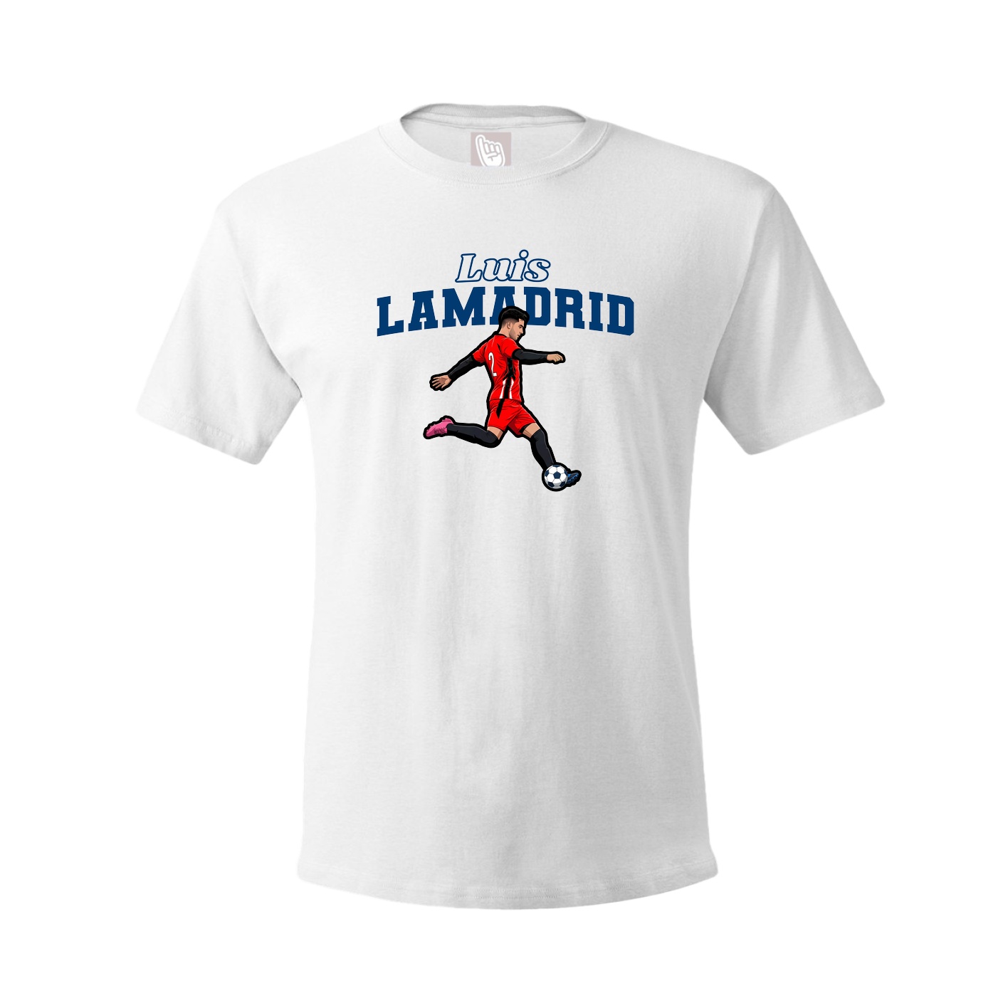 Tee — Name Arch in White