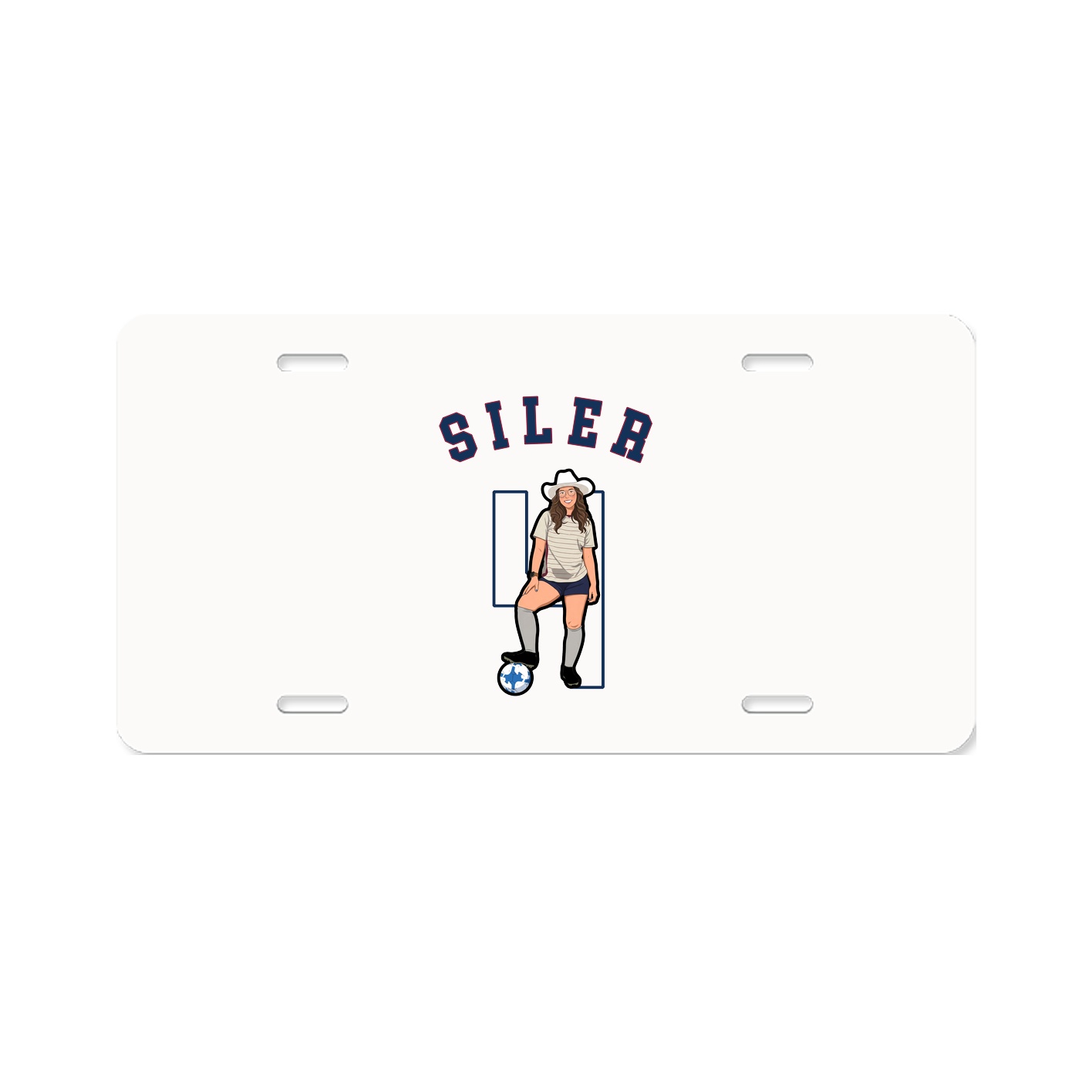 License Plate — Shirsey Arch in Classic