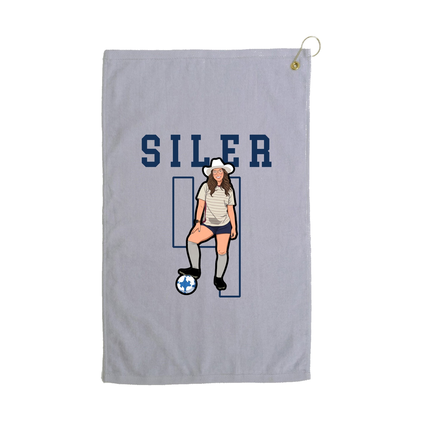 Golf Towel — Shirsey in Grey