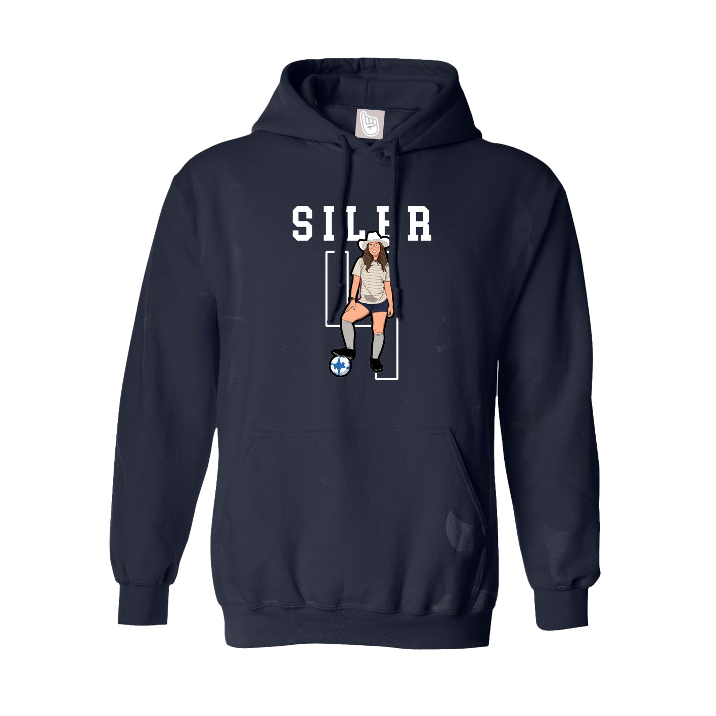 Youth Hoodie — Shirsey in Navy