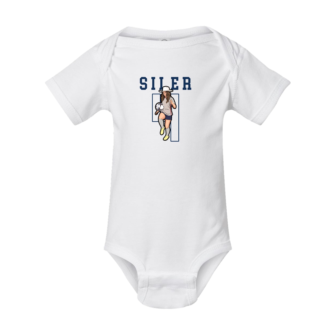 Baby Onesie — Shirsey in White