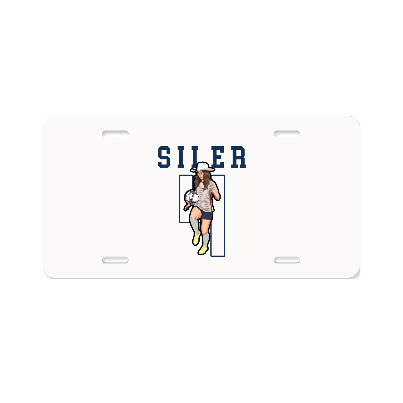 License Plate — Shirsey in Classic