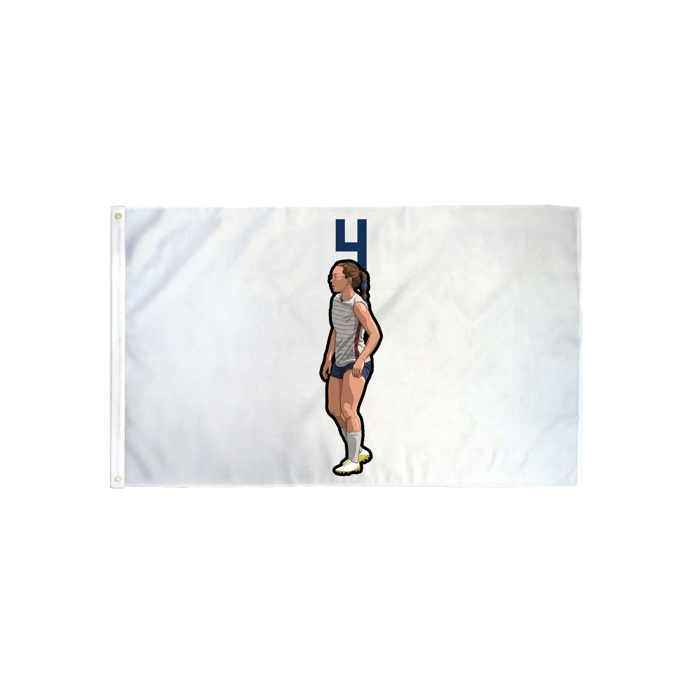 3x5 Flag — Number Top in Classic