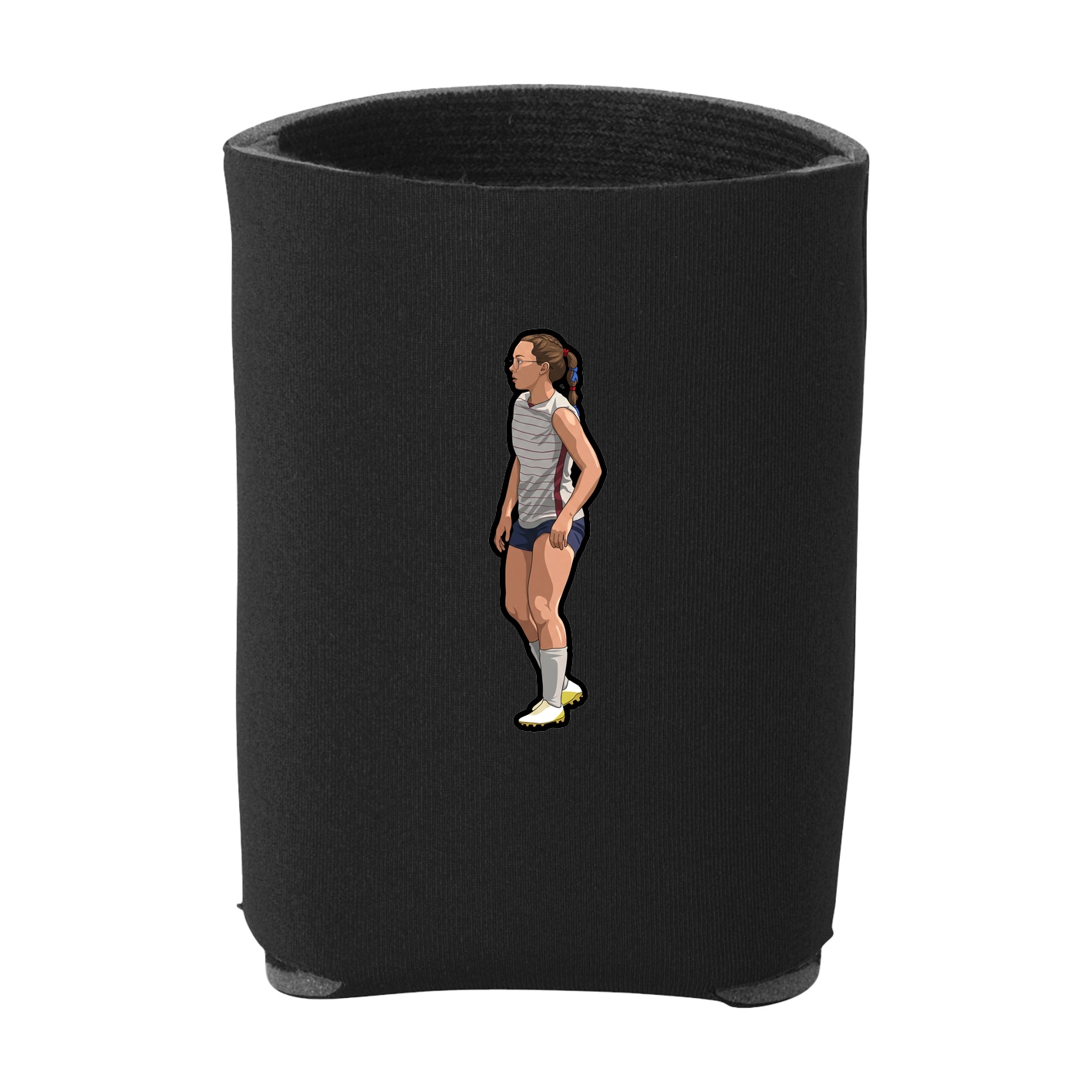 Can Holder — Name Vertical in Black