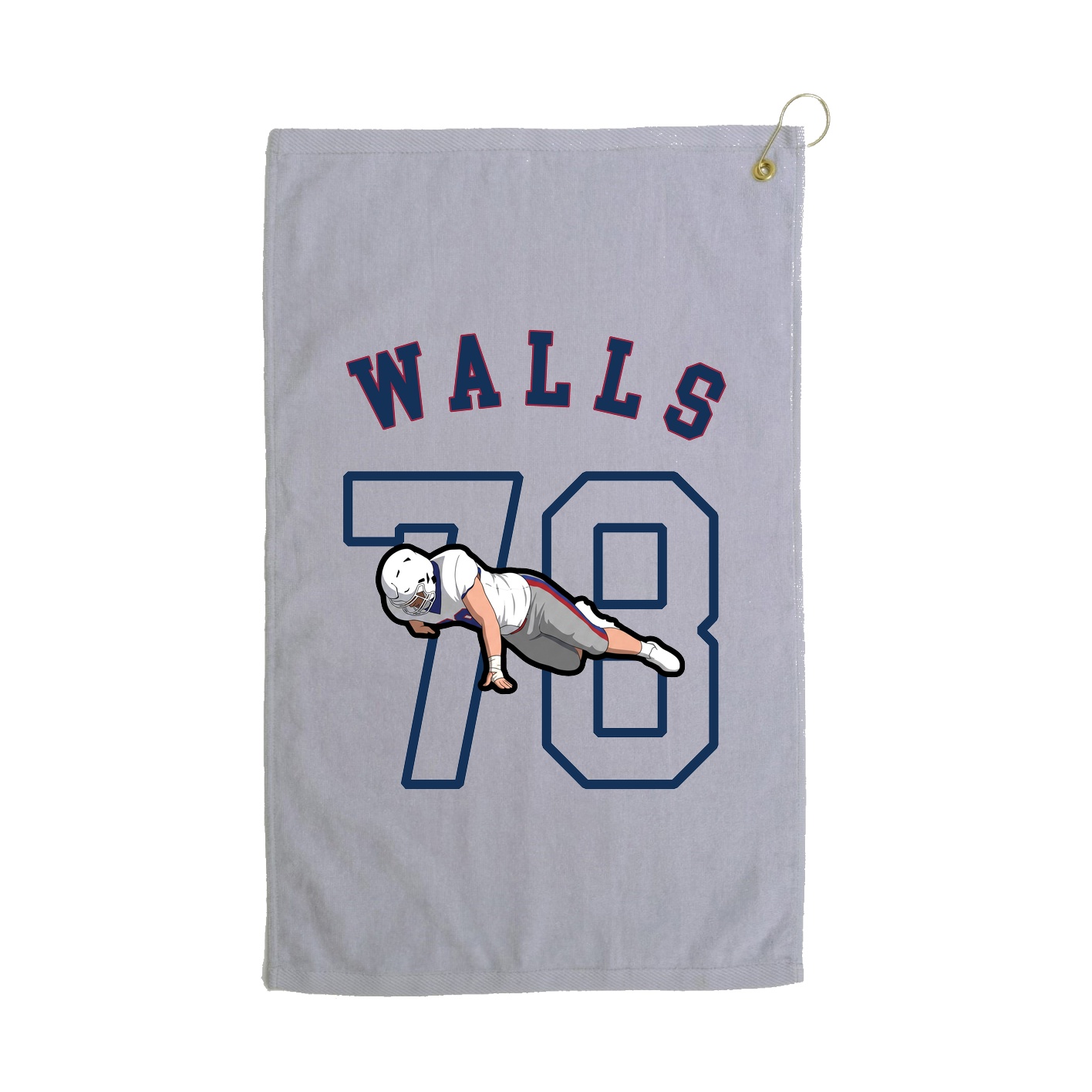 Golf Towel — Shirsey Arch in Grey