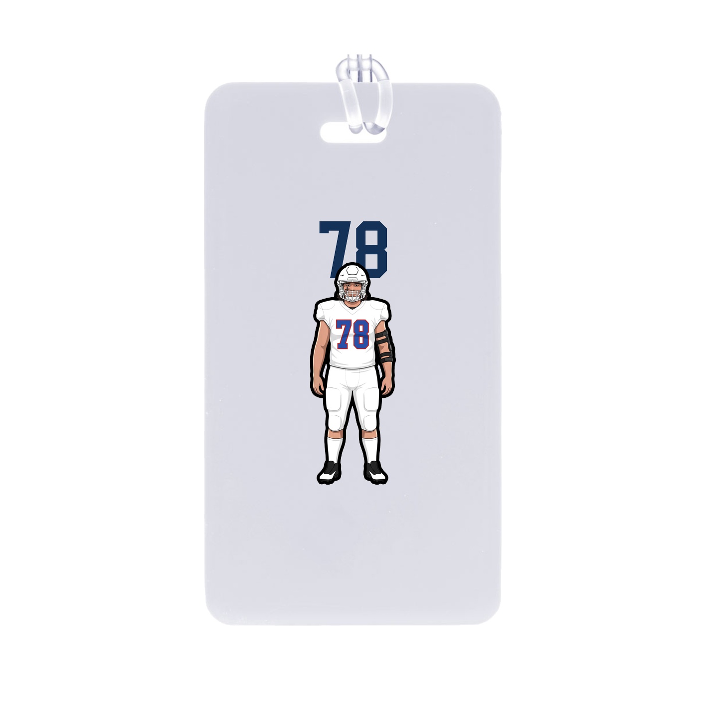 Bag Tag — Number Top in Classic