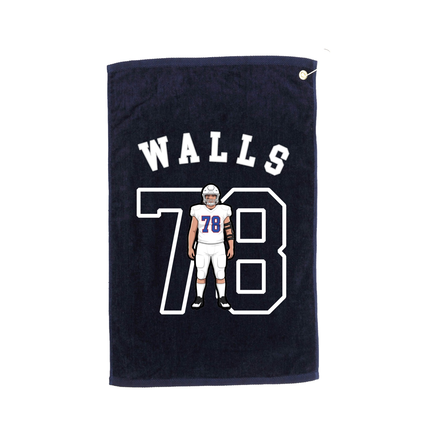 Golf Towel — Shirsey Arch in Navy
