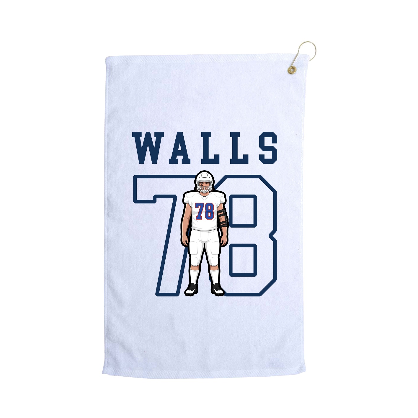 Golf Towel — Shirsey in White