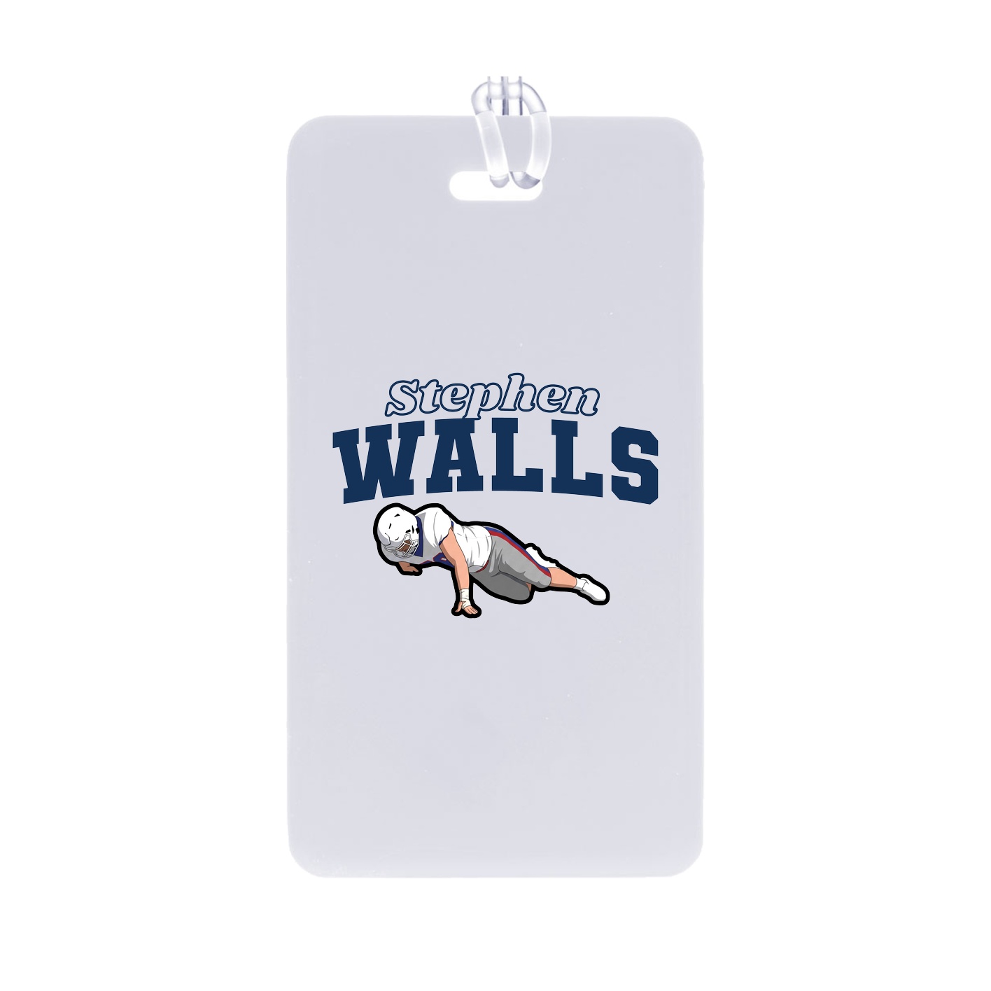 Bag Tag — Name Arch in Classic