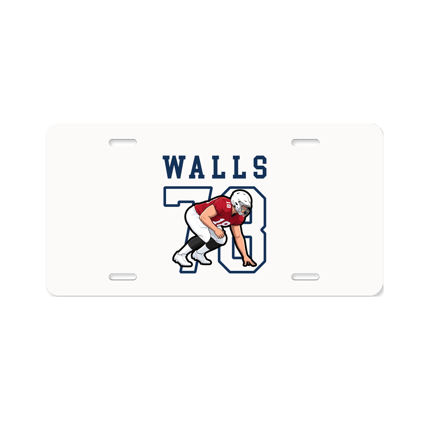License Plate — Shirsey in Classic