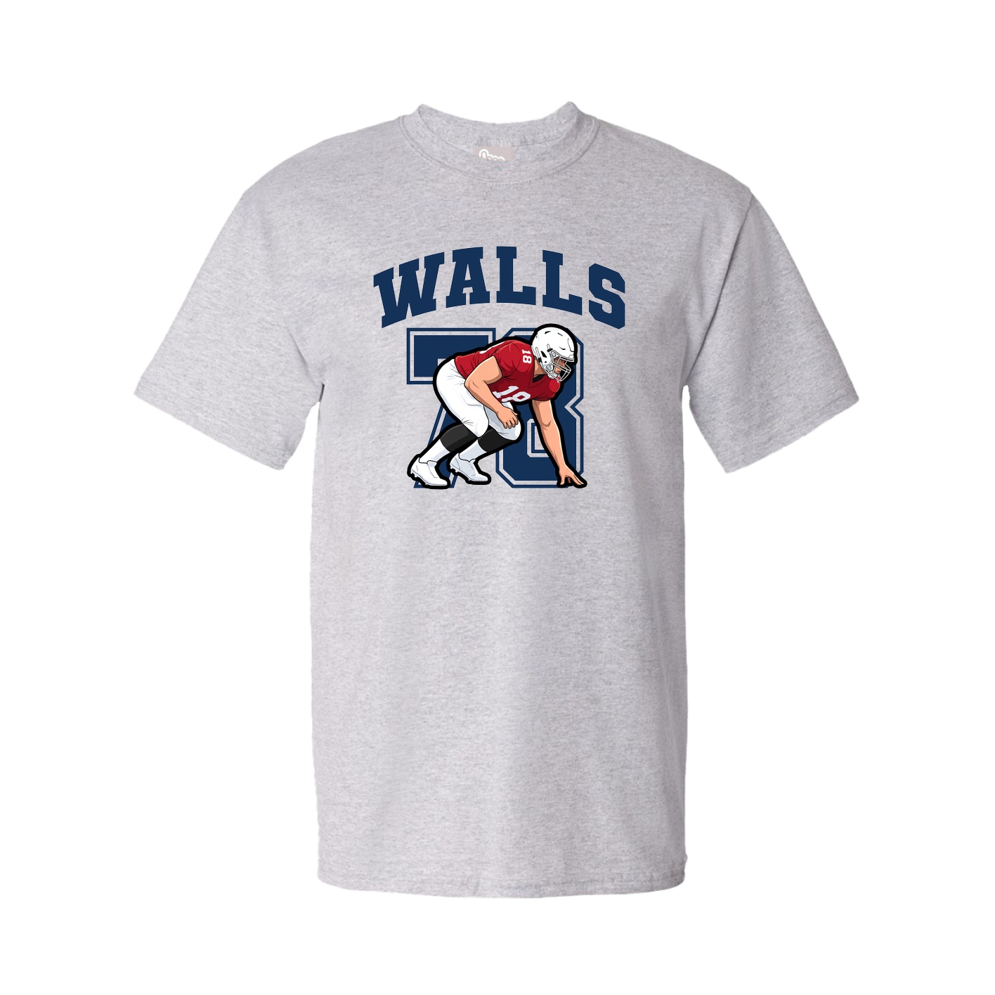 Tee — Number in Grey