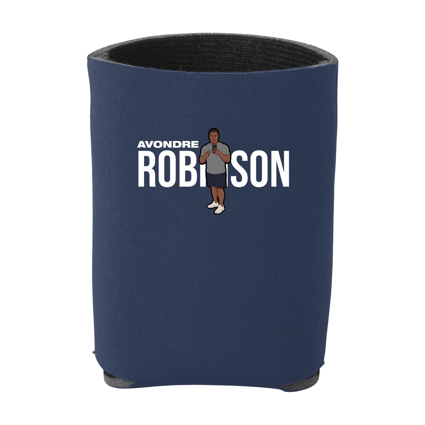 Can Holder — Player Name in Navy