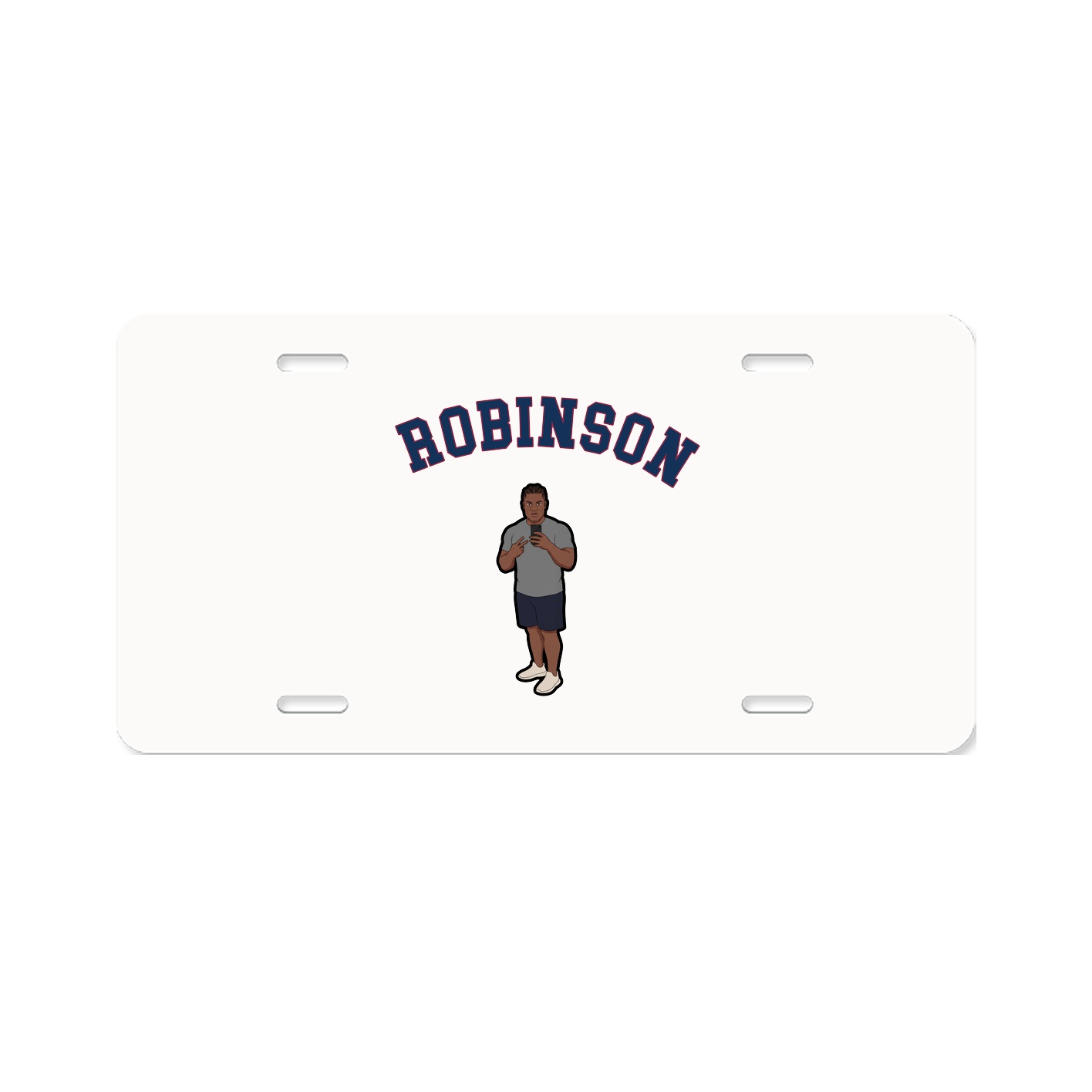 License Plate — Shirsey Arch in Classic