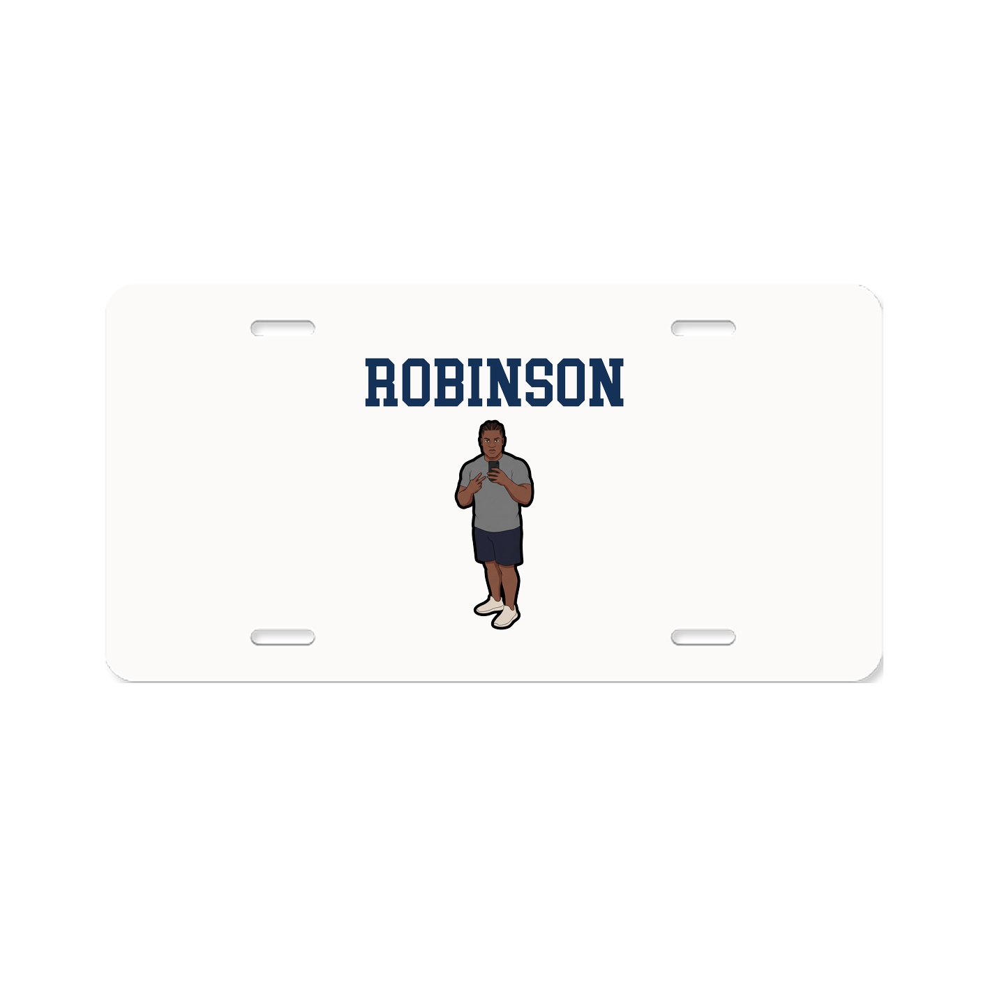 License Plate — Shirsey in Classic