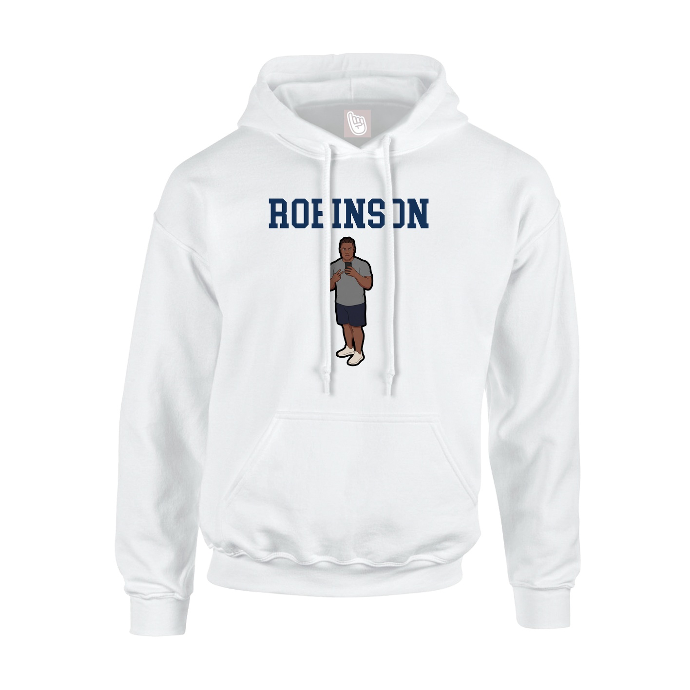 Youth Hoodie — Shirsey in White