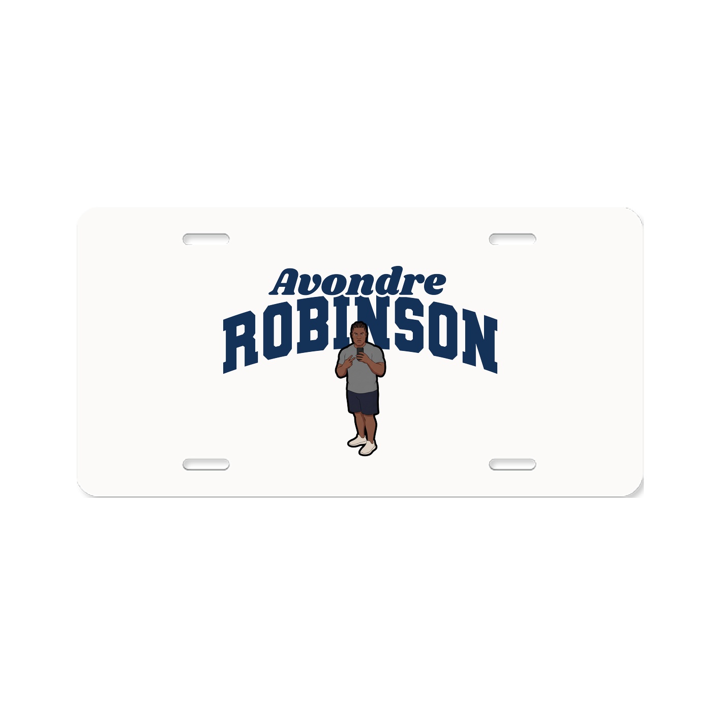 License Plate — Signature Arch in Classic
