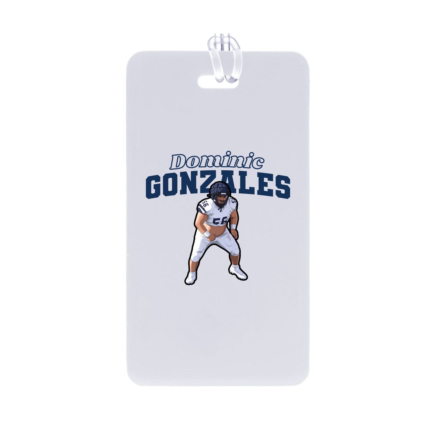 Bag Tag — Name Arch in Classic