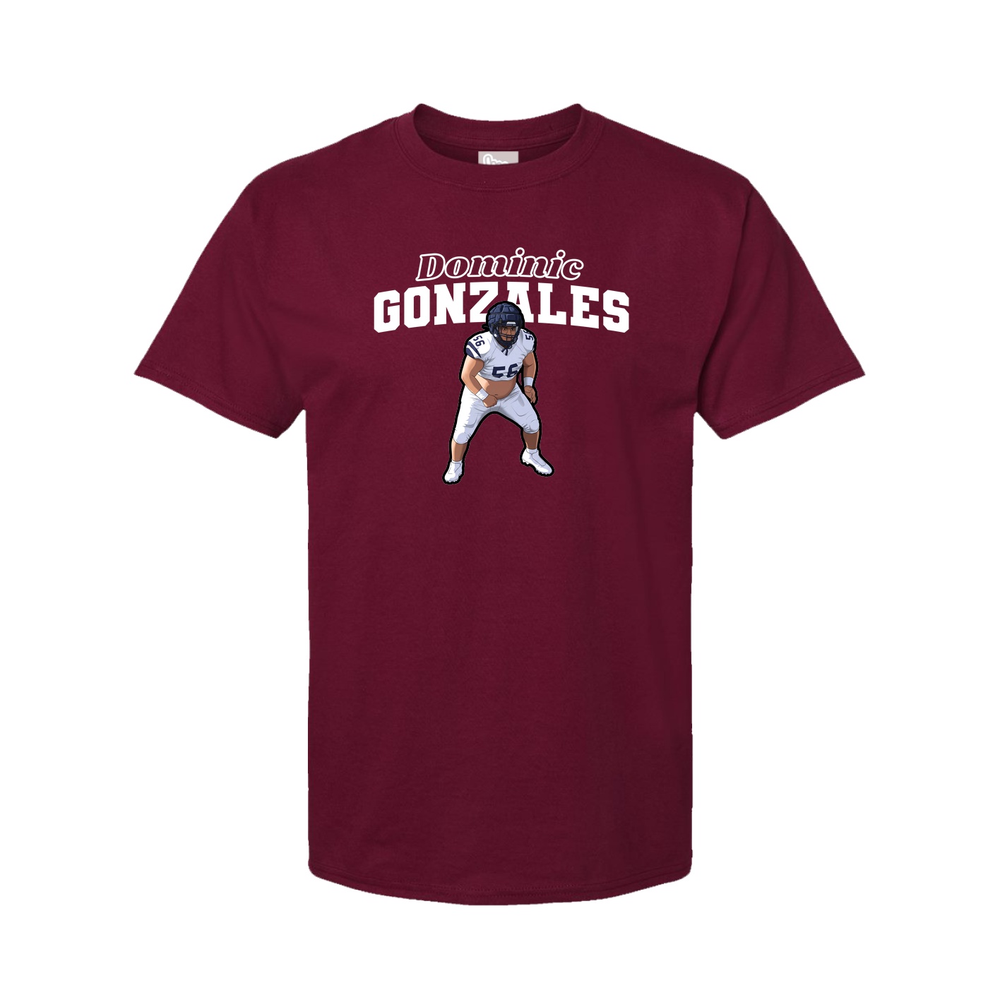 Tee — Name Arch in Cardinal