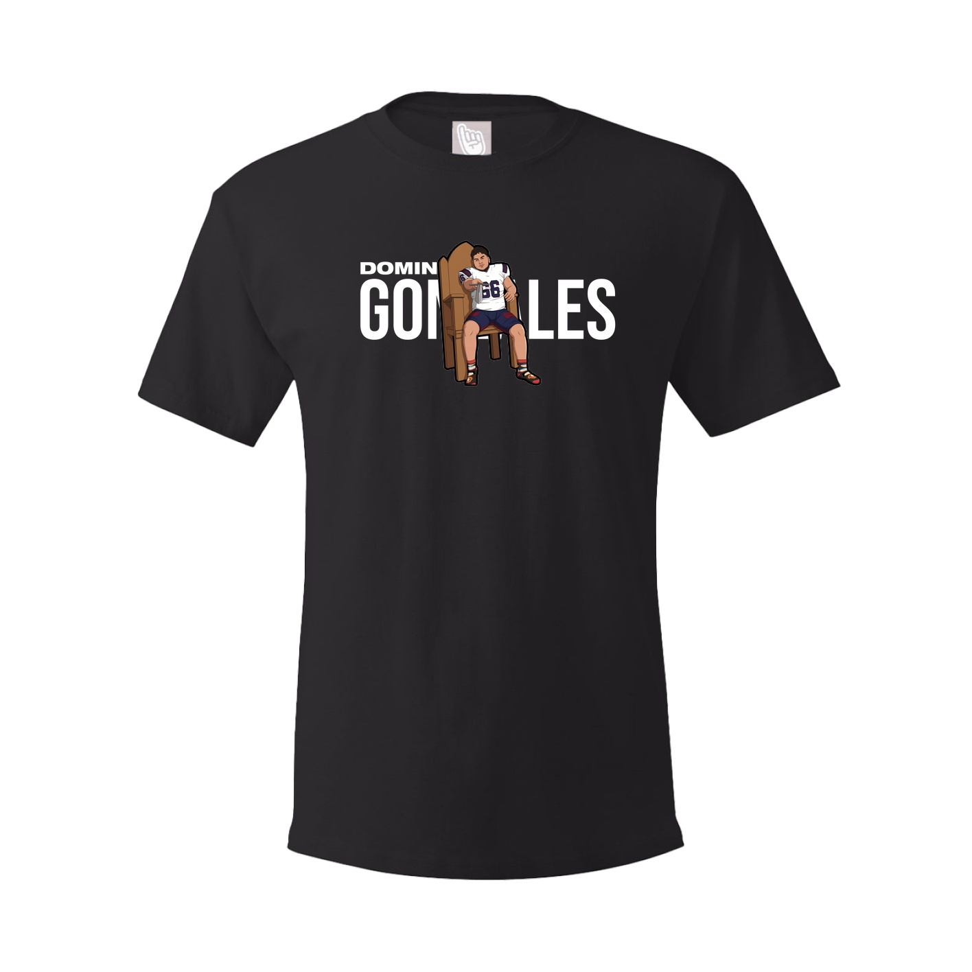 Tee — Player Name in Black