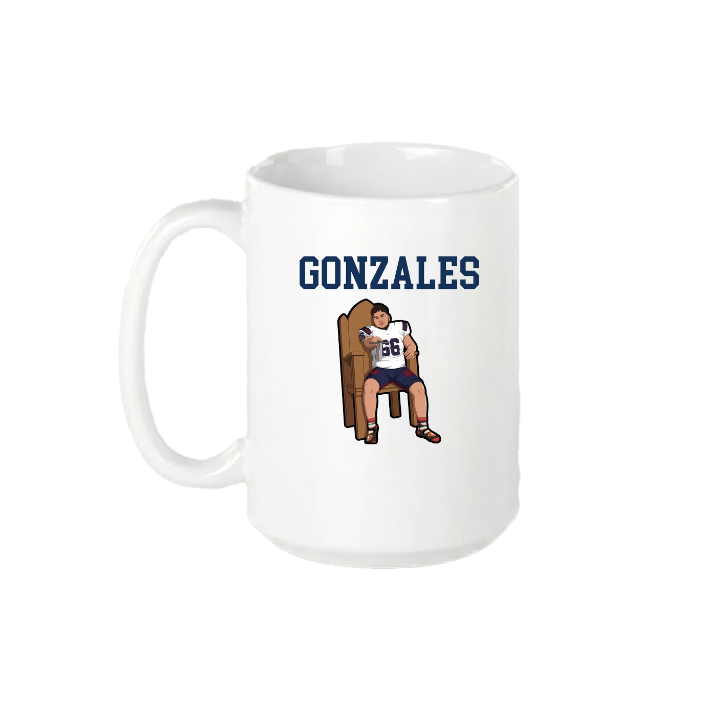 15oz Coffee Mug — Shirsey in White