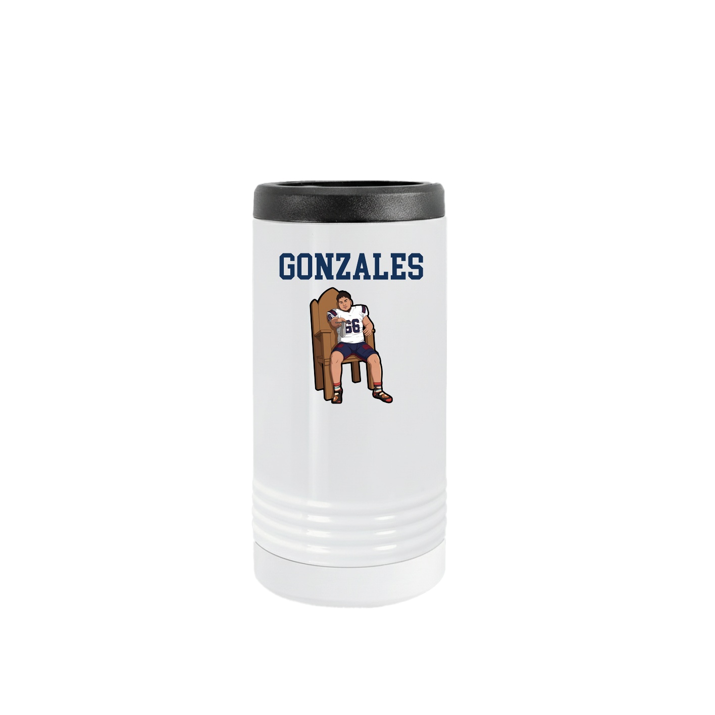 Slim Beverage Holder — Shirsey in White