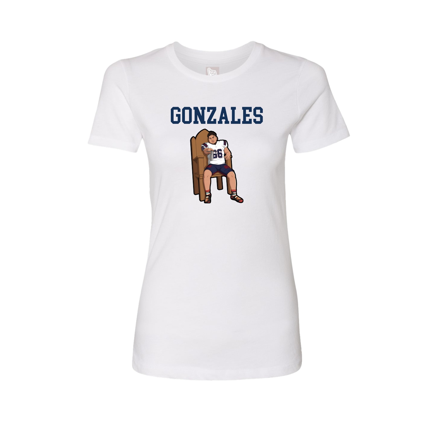 Fitted Women's Tee — Shirsey in White