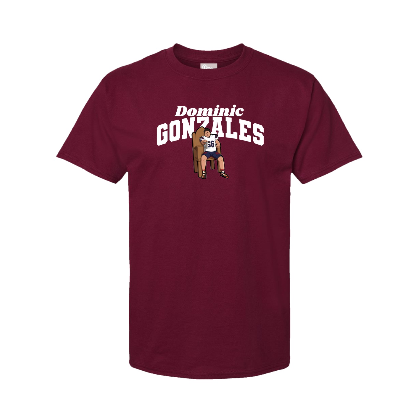 Youth Tee — Signature Arch in Cardinal