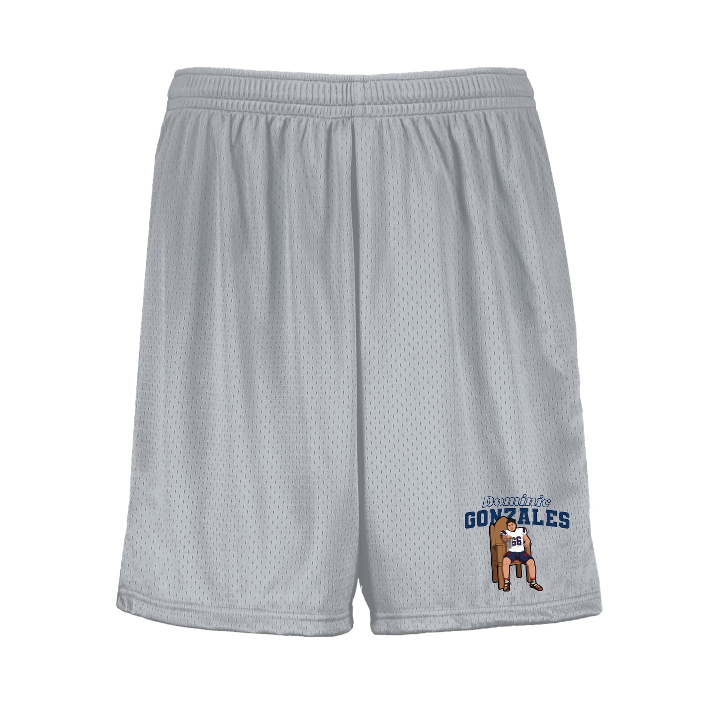 Shorts — Name Arch in Silver