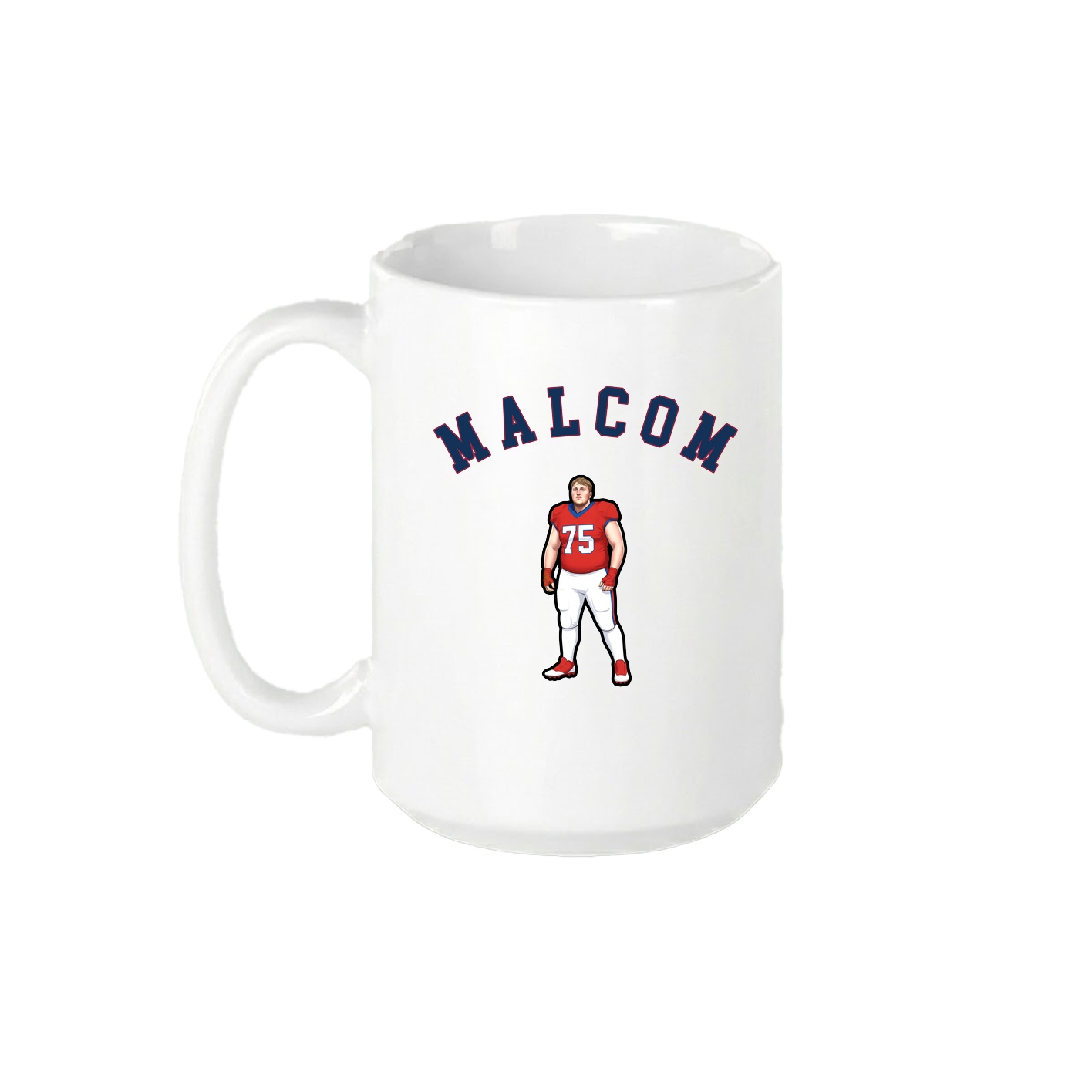 15oz Coffee Mug — Shirsey Arch in White