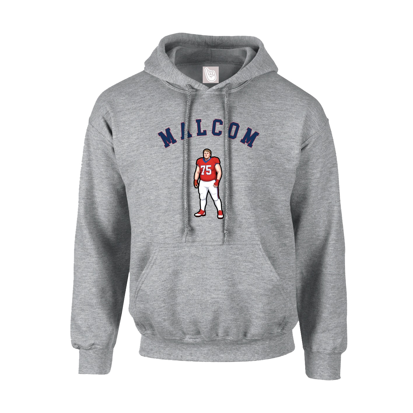 Hoodie — Shirsey Arch in Grey