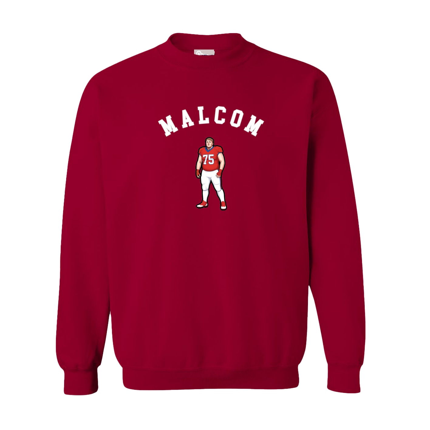 Fleece Crew — Shirsey Arch in Cardinal