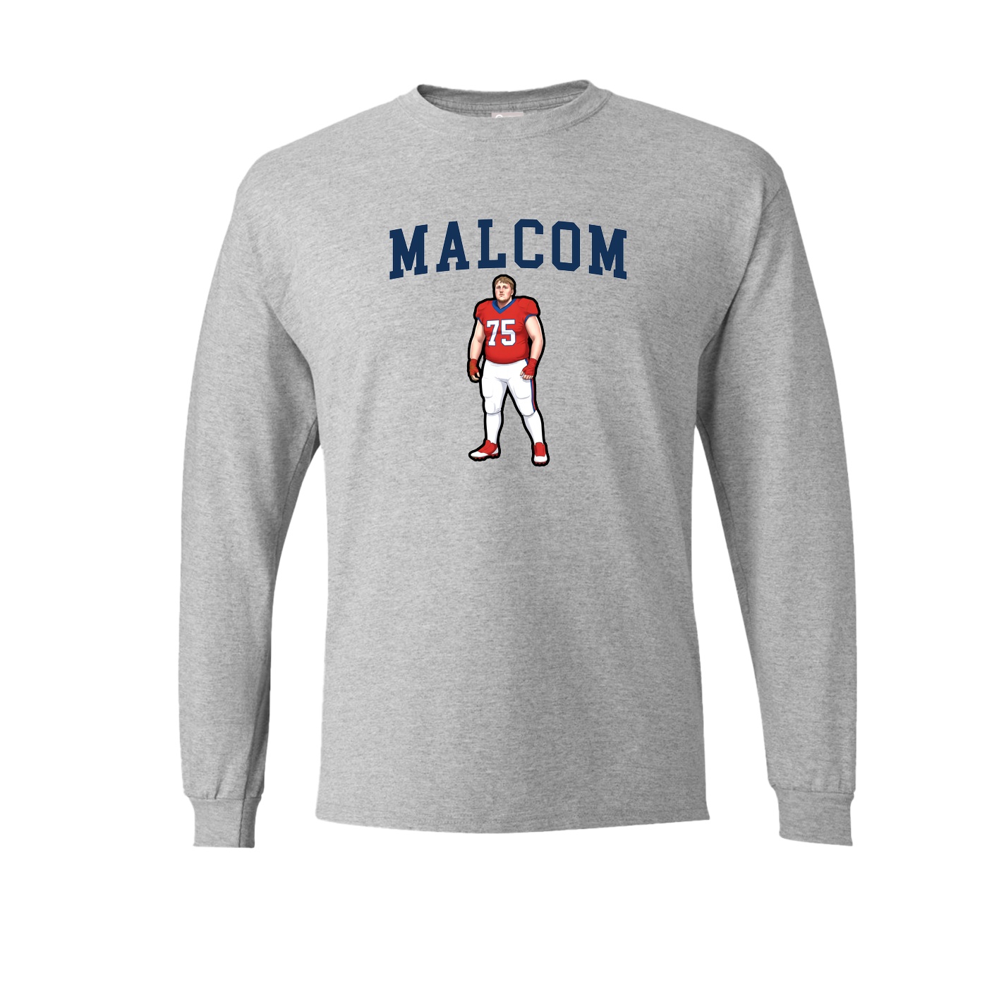 Long Sleeve Tee — Shirsey in Grey
