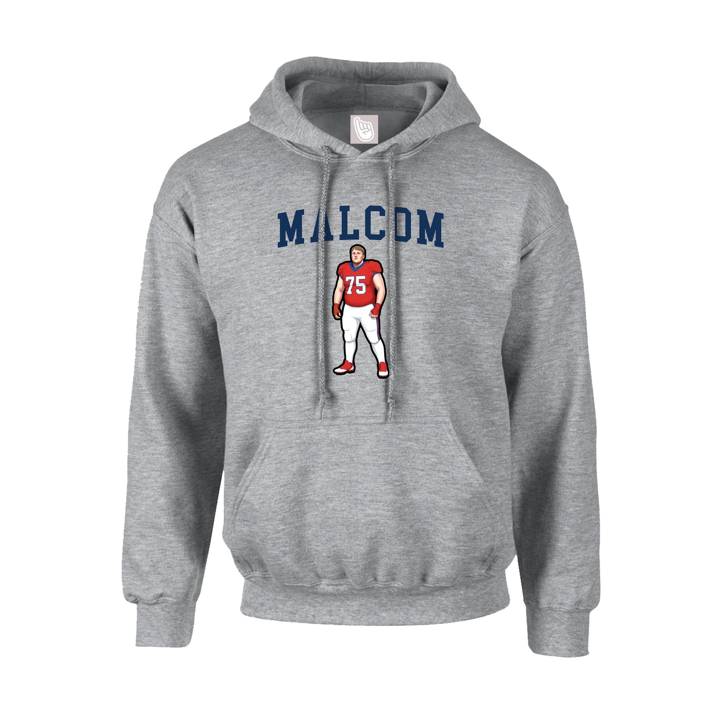 Hoodie — Shirsey in Grey