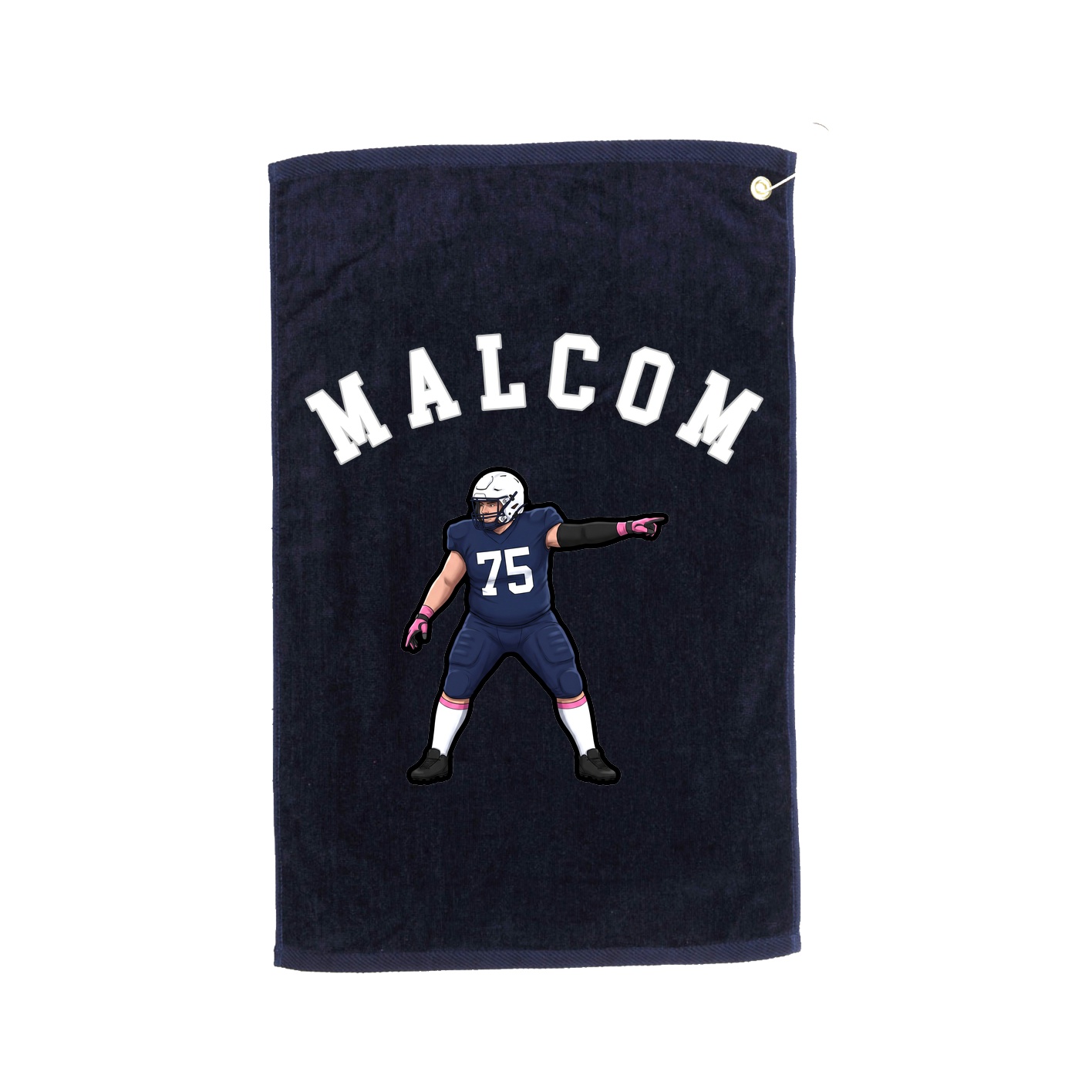Golf Towel — Shirsey Arch in Navy