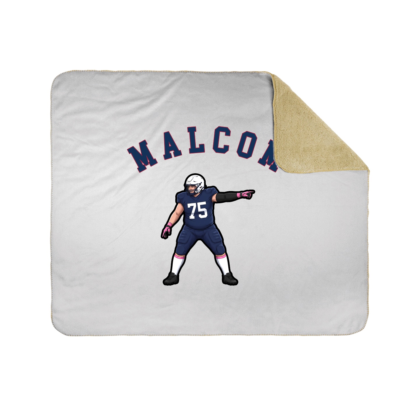 Throw Blanket — Shirsey Arch in White
