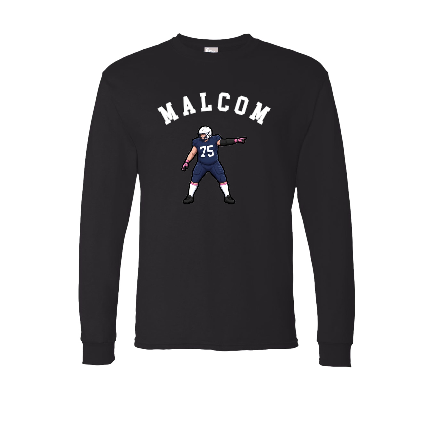 Long Sleeve Tee — Shirsey Arch in Black