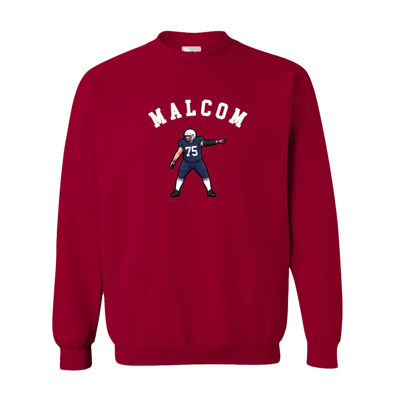 Fleece Crew — Shirsey Arch in Cardinal