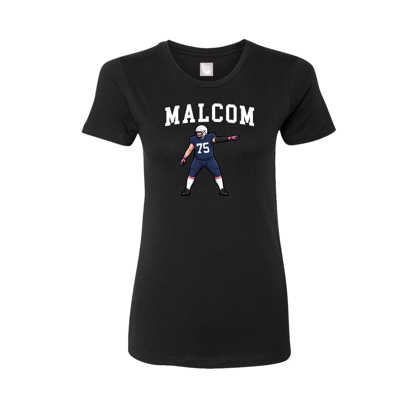 Fitted Women's Tee — Shirsey in Black