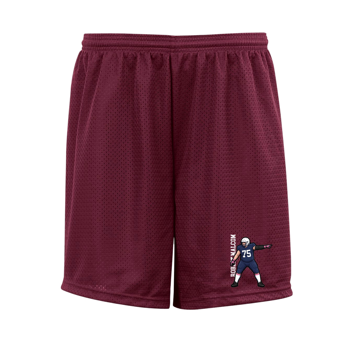 Shorts — Name Vertical in Cardinal