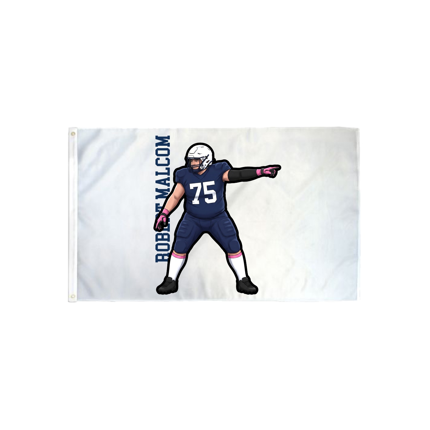 3x5 Flag — Name Vertical in Classic