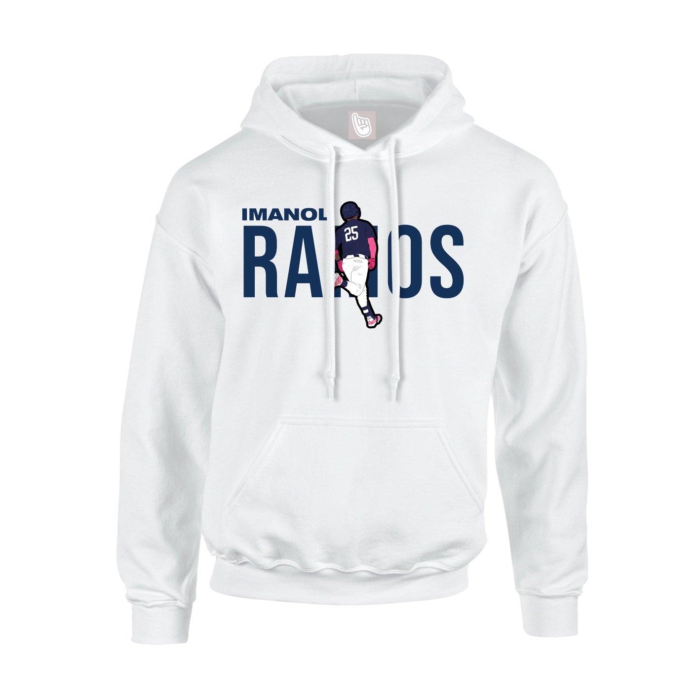 Hoodie — Player Name in White